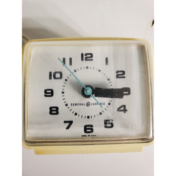 Other Vintage Ge General Electric Alarm Clock Model Unknown Made In